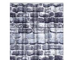 RIDDER Cortina de ducha Wall poliéster 180x200 cm