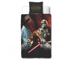 Disney Juego funda edredón infantil Star Wars 200x140 negro DEKB930118
