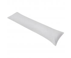 vidaXL Almohada corporal para dormir de lado 40x145 cm gris