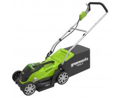 Greenworks Cortacésped G40LM35 con batería 2x40 V 2 Ah 2501907UC