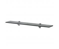 vidaXL Estante flotante de cristal 70x10 cm 8 mm