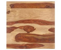 vidaXL Superficie de mesa madera maciza de sheesham 15-16 mm 80x80 cm