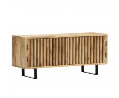 vidaXL Mueble para la TV 90x30x40 cm madera maciza de mango