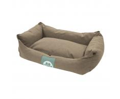 Overseas Cama para perro lona 60x40x18 cm arena