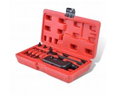 vidaXL Remachadora para cadenas de moto Herramienta de cortador