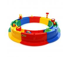 Polesie Wader Arenero infantil con pista de agua 136x136x18 cm 1450533