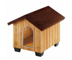 Ferplast Caseta para perros Domus Small madera 61x74,5x55 cm 87001000