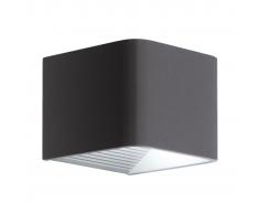 EGLO Lámpara LED de pared para jardín Doninni 1 gris antracita 6W