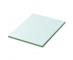 vidaXL Panel de estante vidrio claro 20x15 cm