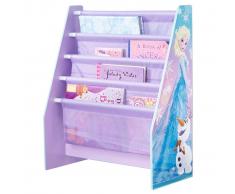 Disney Estante de libros infantil Frozen morado 60x23x51 cm WORL234018