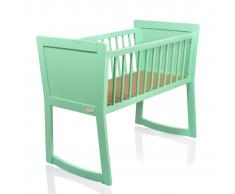 Baninni Cuna para bebés Nocchio 40x90 cm menta BNBT001-MT