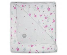 Jollein Manta de muselina bebé floreada 75x100 cm rosa 521-511-65058