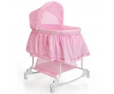 Little World Cuna mecedora 2 en 1 85x70x110 cm rosa LWFU002-PK