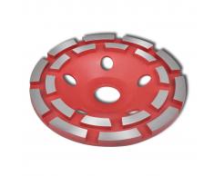 vidaXL Rueda de la Copa de molienda Doble Hilera 125mm