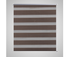 vidaXL Persiana Cebra 50 x 100 cm Café