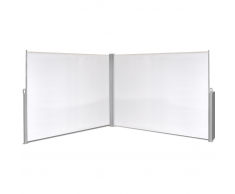 vidaXL Toldo lateral retráctil 180x600 cm crema