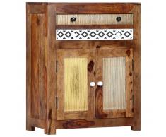 vidaXL Armario auxiliar de madera maciza de sheesham 60x30x75 cm
