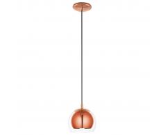 EGLO Lámpara colgante de techo, Rocamer 94589, Bronce