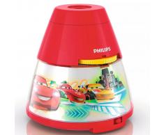 Philips Proyector y luz de noche 2 en 1 Disney Cars rojo 717693216