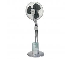AEG Ventilador de pie con humidificador VL 5569LB 40 cm 80 W gris