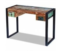 vidaXL Escritorio de madera maciza reciclada