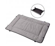 vidaXL Cama estera para perro Gris 65x80 cm