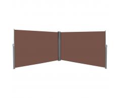 vidaXL Toldo lateral retráctil 180x600 cm marrón
