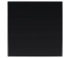vidaXL Tablero de mesa de cristal templado cuadrado 800x800 mm