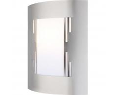 GLOBO Lámpara de pared exterior ORLANDO acero inox níquel mate 3156-3