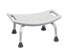 Parcura Taburete de baño 120 kg 23 cm 84809