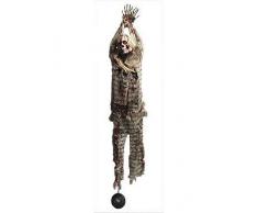 Decoración colgante luminosa prisionero 210 cm Halloween Única