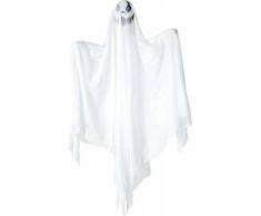 Decoración colgante fantasma luminoso Halloween 90 cm Única