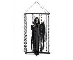Decoración colgante segador prisionero 50 cm Halloween Única