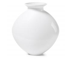 Kave Home Jarrón Wallance,..., En Cristal - Blanco