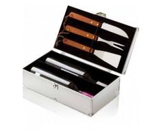 Otras bodegas Estuche aluminio 2 x con set barbacoa