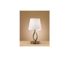 MANTRA Sobremesa 1 Luz SERIE NINETTE ACABADO Antique Brass