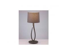 MANTRA Sobremesa 1 Luz SERIE LUA ACABADO Ash Grey