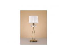 MANTRA Sobremesa 1 Luz SERIE LOEWE ACABADO Antique Brass