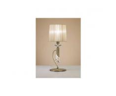 MANTRA Sobremesa 1 Luz SERIE TIFFANY ACABADO Antique Brass