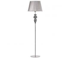 LEPELAT Lampara de pie cristal cromo