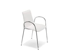 Scab Set 2 Design Zebra Pop sillón ecopiel Blanco