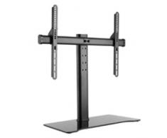 Equip 650601 55" Negro soporte de mesa para pantalla plana - Soporte para televisor (600 x 400 mm, Negro, Vidrio, Metal, CE)