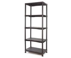 TAYG - Estantería De Resina 180 Alto X 90 Ancho X 40 Fondo