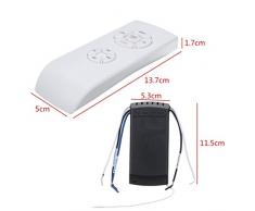 Diadia - Kit de mando a distancia universal para lámparas de techo y mando a distancia inalámbrico con temporizador, puede penetrar en la pared
