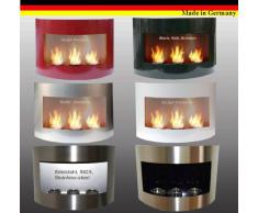 Gel y Etanol Chimenea Marseille - Elija entre 6 colores (acero inox/negro)