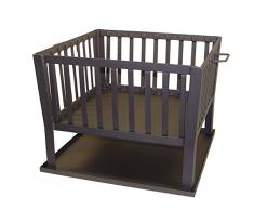 Imex El Zorro 71463 - Estufa exterior de leña 60 x 60 x 49 cm