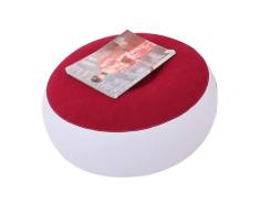 Further Cojín Inflable Sofá Perezoso Tejido de Felpa Suave con sillón sofá Taburete y Bomba de Aire, diseño Elegante, cómodo sillón Inflable cómodo, Adecuado para Interiores y Exteriores