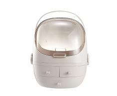MWJK Escritorio Estante Baño Cosmético Bandeja De Almacenamiento Tocador Suministros Bastidor De Acabado Cajón Caja De Almacenaje,B