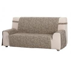 Martina Home Malta Cubre Sofá, Tela, Beige/Marrón, 170 cm