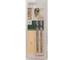 Bosch - T 101 B X 2 UDS CLEAN FOR WOOD. Cortes limpios en madera, tablero de aglomerado, plástico / epoxy (3-30mm)